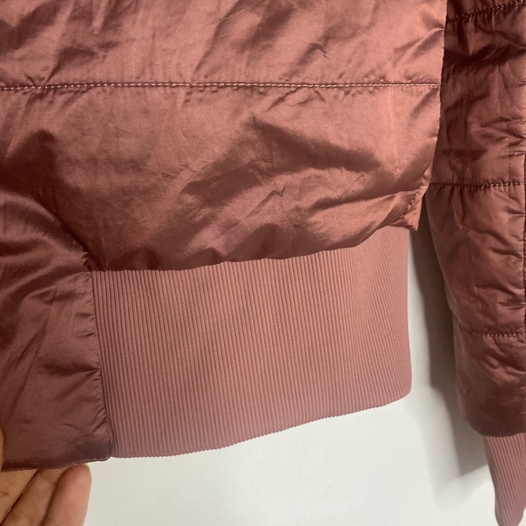LULULEMON JACKET | Dusty Rose Bomber Size 4 - Picture 6 of 15